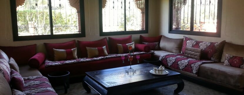 location villa meublé sur route de fes marrakech5