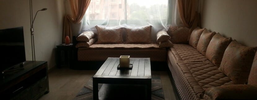 Appartement à louer pour longue durée à l'hivernage marrakech