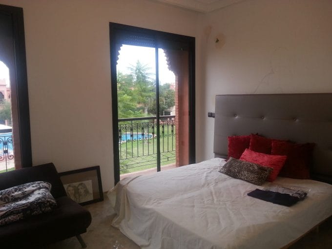 Villa meublée à louer sur la route de fes marrakech