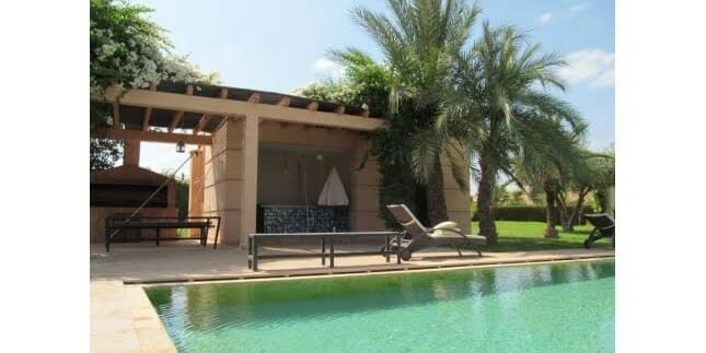 villa à vendre sur domaine amelkis marrakech proche de Golf-2