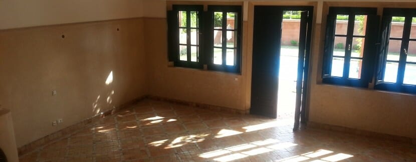 Location longue durée villa vide palmeraie (5)