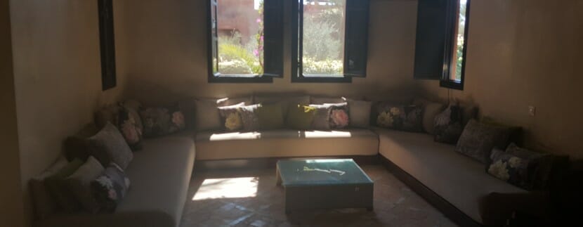 Belle villa meublée sur la plameraie marrakech  (3)