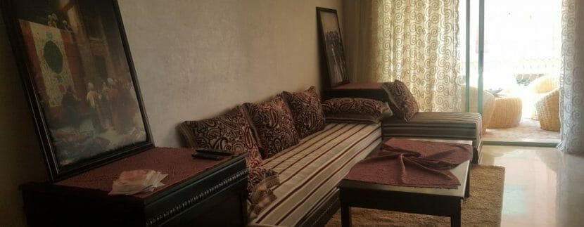 Appartement à louer meublé à Marrakech l'hivernage 0002