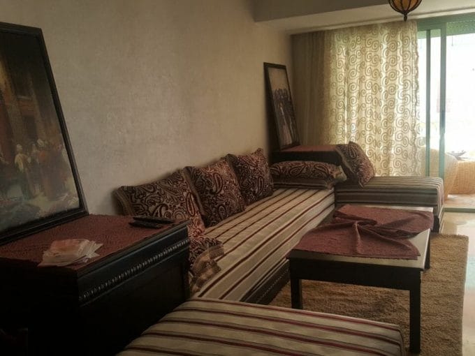 Appartement à louer meublé à Marrakech l'hivernage