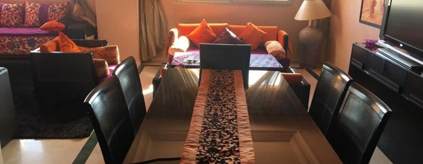 Appartement meublé pour longue durée hivernage marrakech (7)