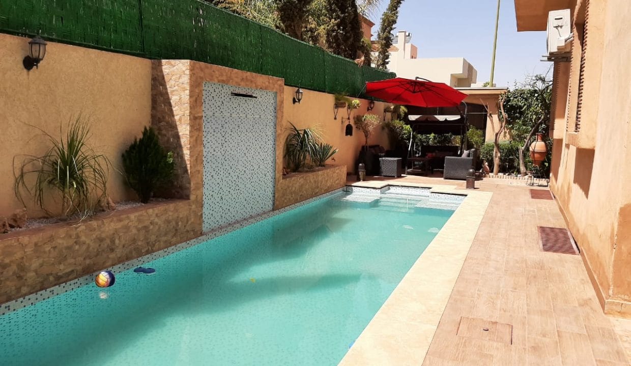 Location villa pour longue durée targa marrakech (3)